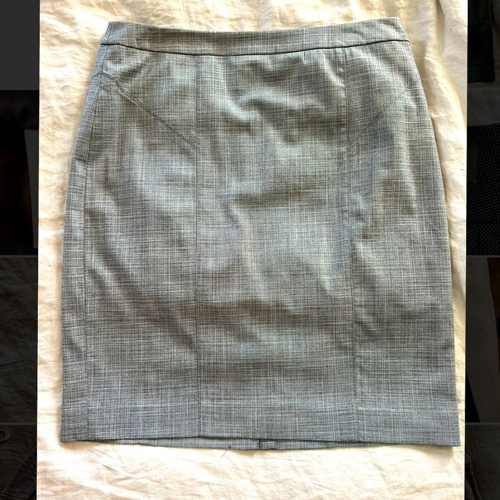 Halogen Grey Pencil skirt, size 6, from Nordstrom Trunk club.